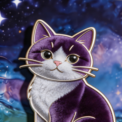 Galaxy Cat Bookmark | Magical Reading Accessory | Perfect Gift for Cat & Book Lovers