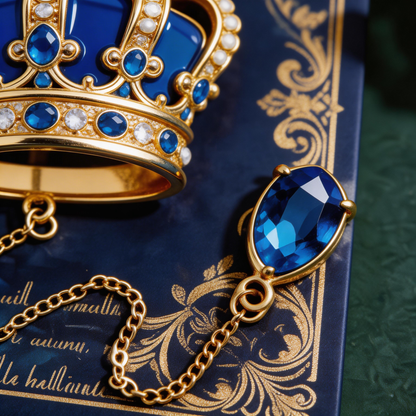 Royal Crown Bookmark | Vintage Luxury Reading Accessory | Perfect Gift for Book Lovers