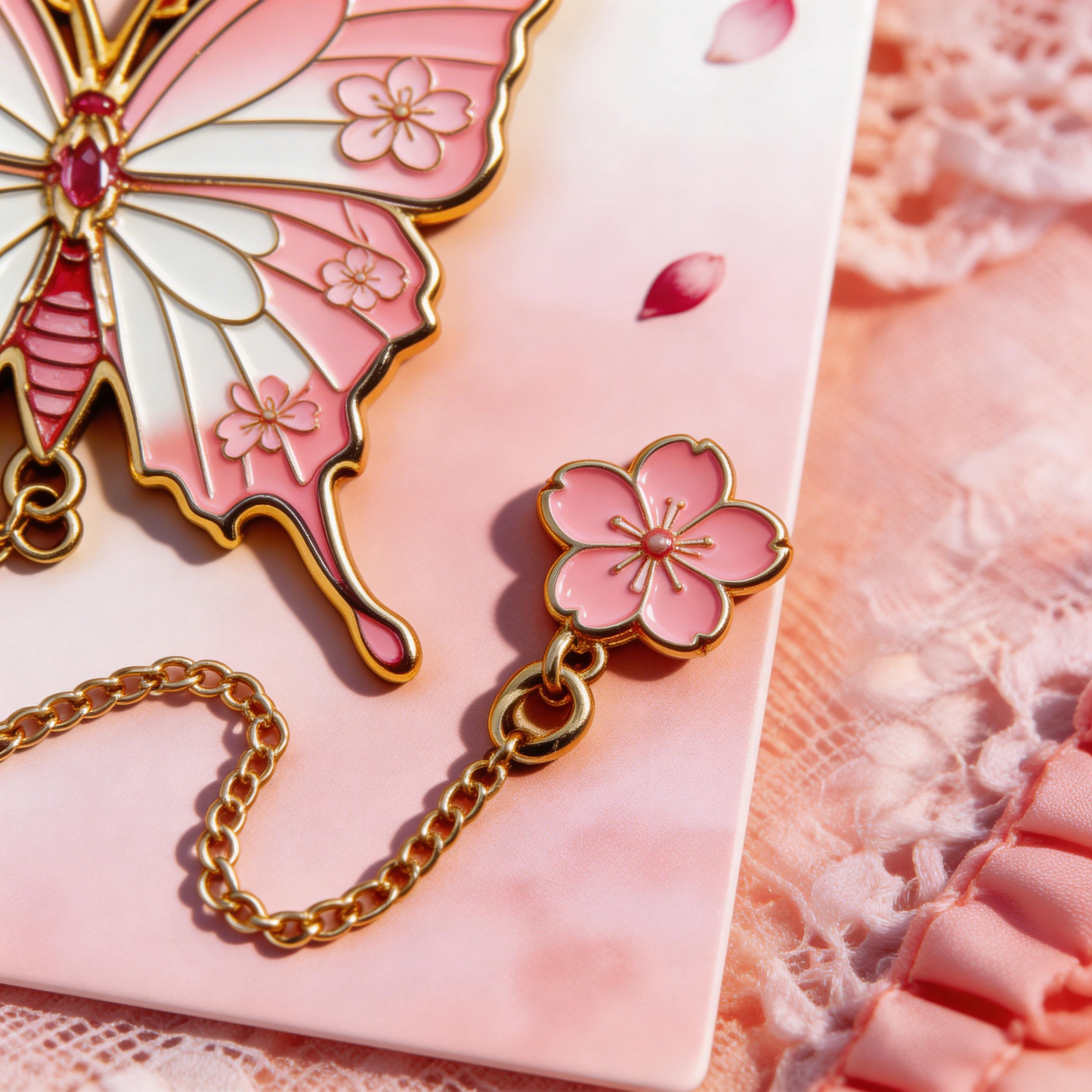 Aesthetic Butterfly Bookmark | Elegant Reading Accessory | Perfect Gift for Book Lovers