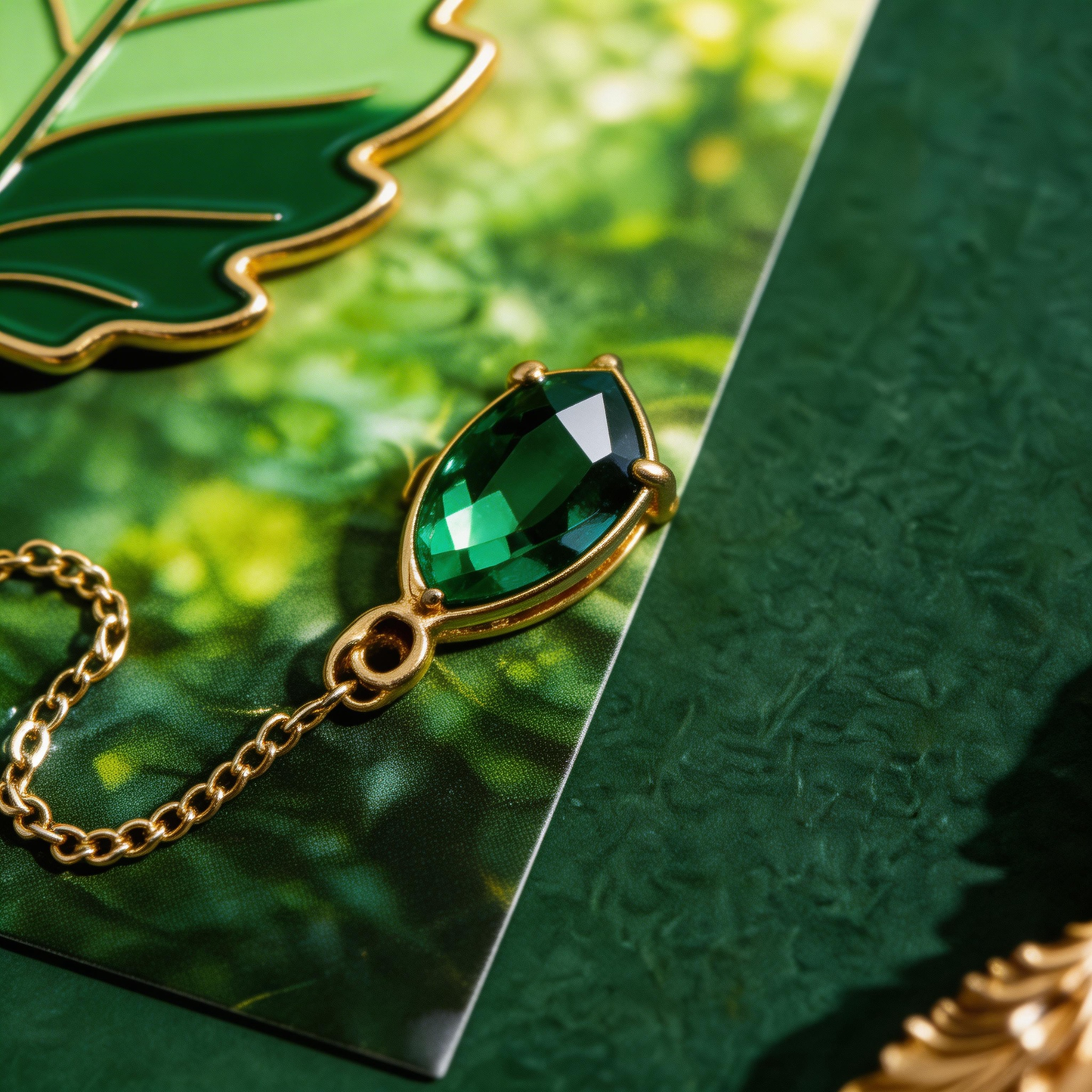 Forest Leaf Bookmark | Nature-Inspired Reading Accessory | A Perfect Gift for Book Lovers