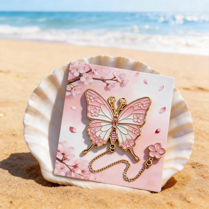 Aesthetic Butterfly Bookmark | Elegant Reading Accessory | Perfect Gift for Book Lovers