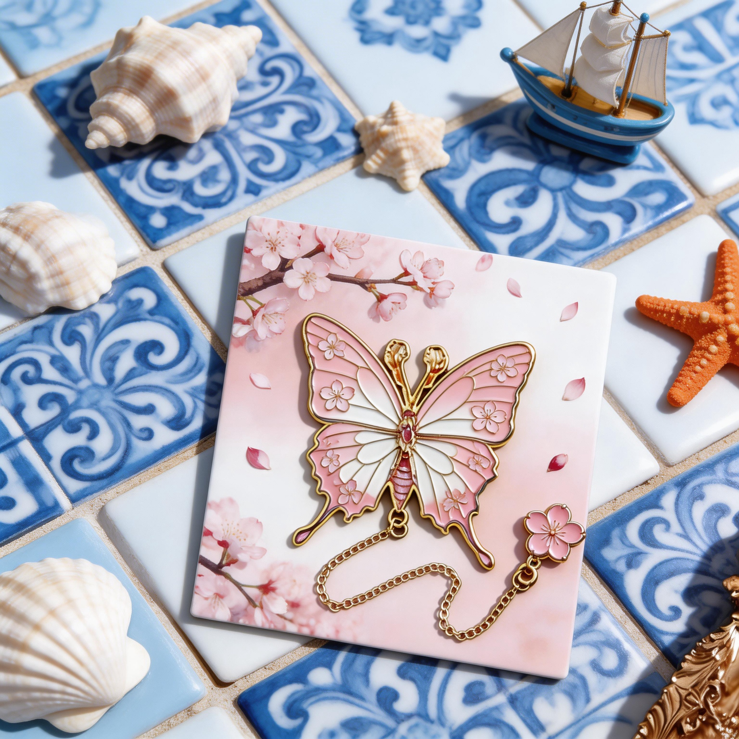 Aesthetic Butterfly Bookmark | Elegant Reading Accessory | Perfect Gift for Book Lovers