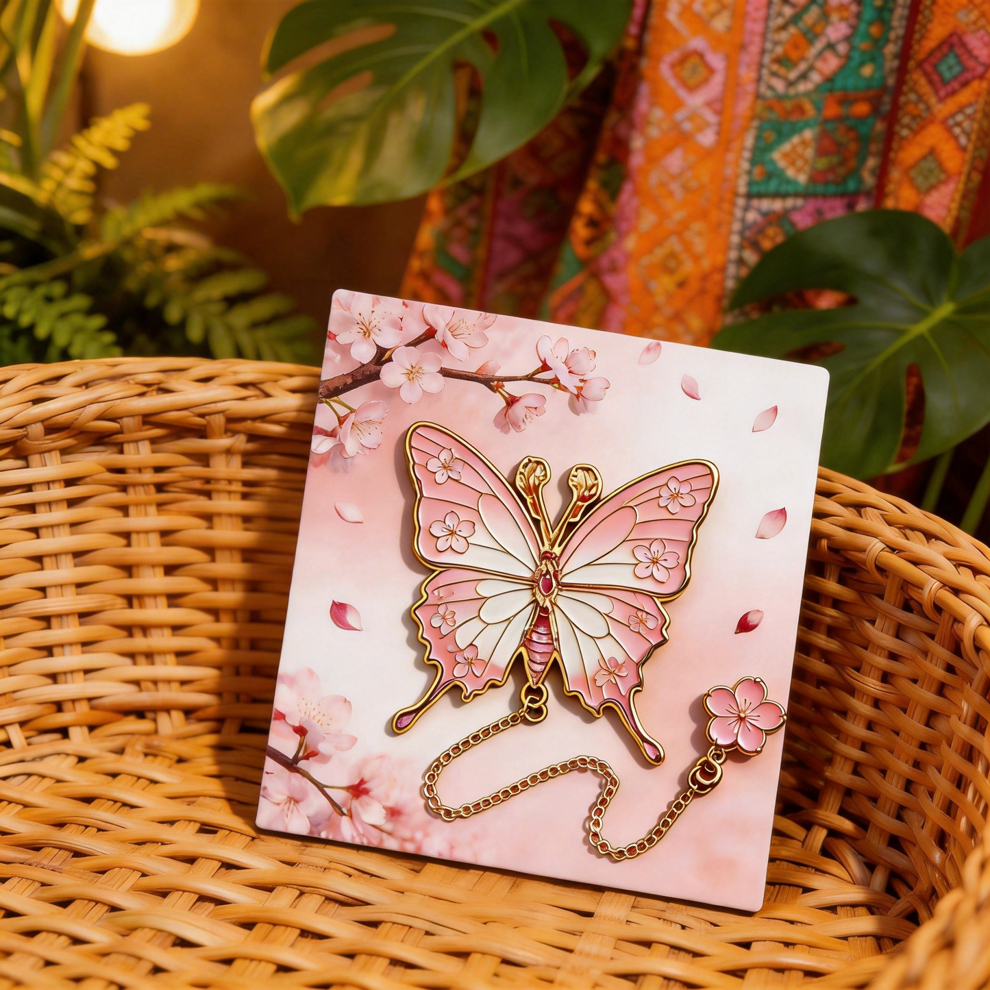 Aesthetic Butterfly Bookmark | Elegant Reading Accessory | Perfect Gift for Book Lovers