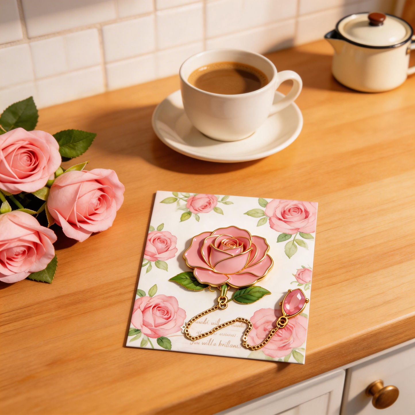 Elegant Rose Bookmark | Romantic Reading Accessory | A Thoughtful Gift for Book Lovers