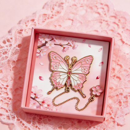 Aesthetic Butterfly Bookmark | Elegant Reading Accessory | Perfect Gift for Book Lovers