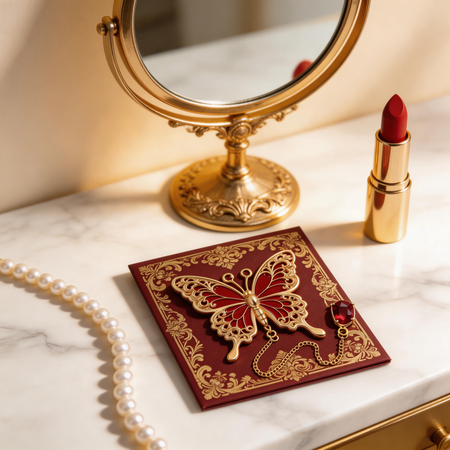 Vintage Butterfly Bookmark | Elegant Reading Accessory | A Charming Gift for Book Lovers