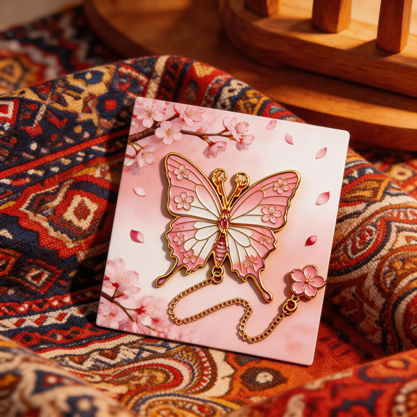 Aesthetic Butterfly Bookmark | Elegant Reading Accessory | Perfect Gift for Book Lovers