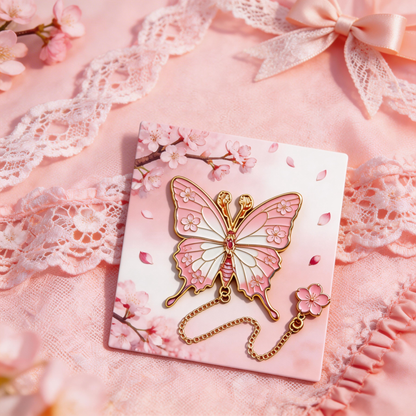 Aesthetic Butterfly Bookmark | Elegant Reading Accessory | Perfect Gift for Book Lovers