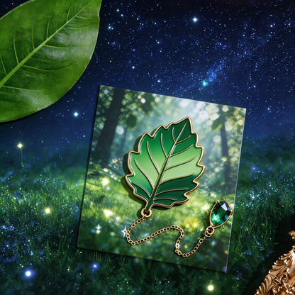 Forest Leaf Bookmark | Nature-Inspired Reading Accessory | A Perfect Gift for Book Lovers
