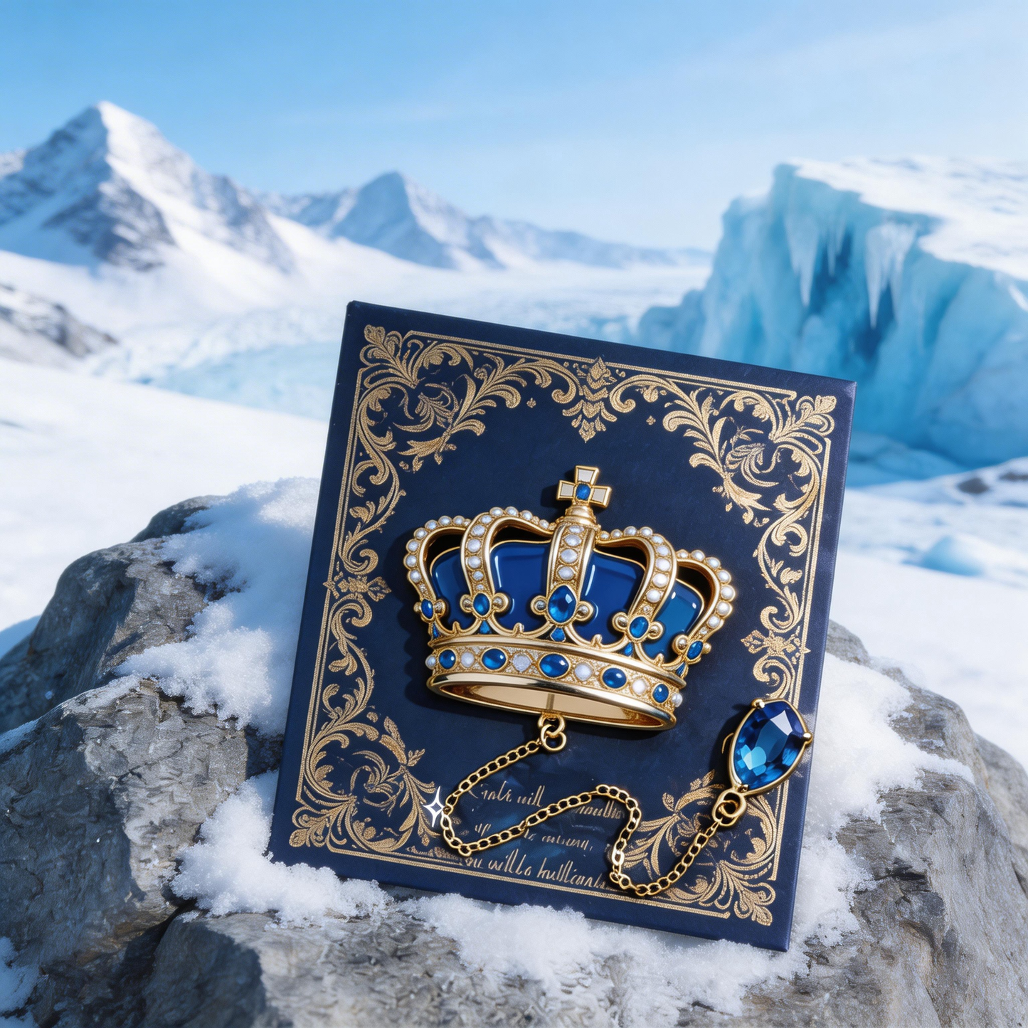 Royal Crown Bookmark | Vintage Luxury Reading Accessory | Perfect Gift for Book Lovers