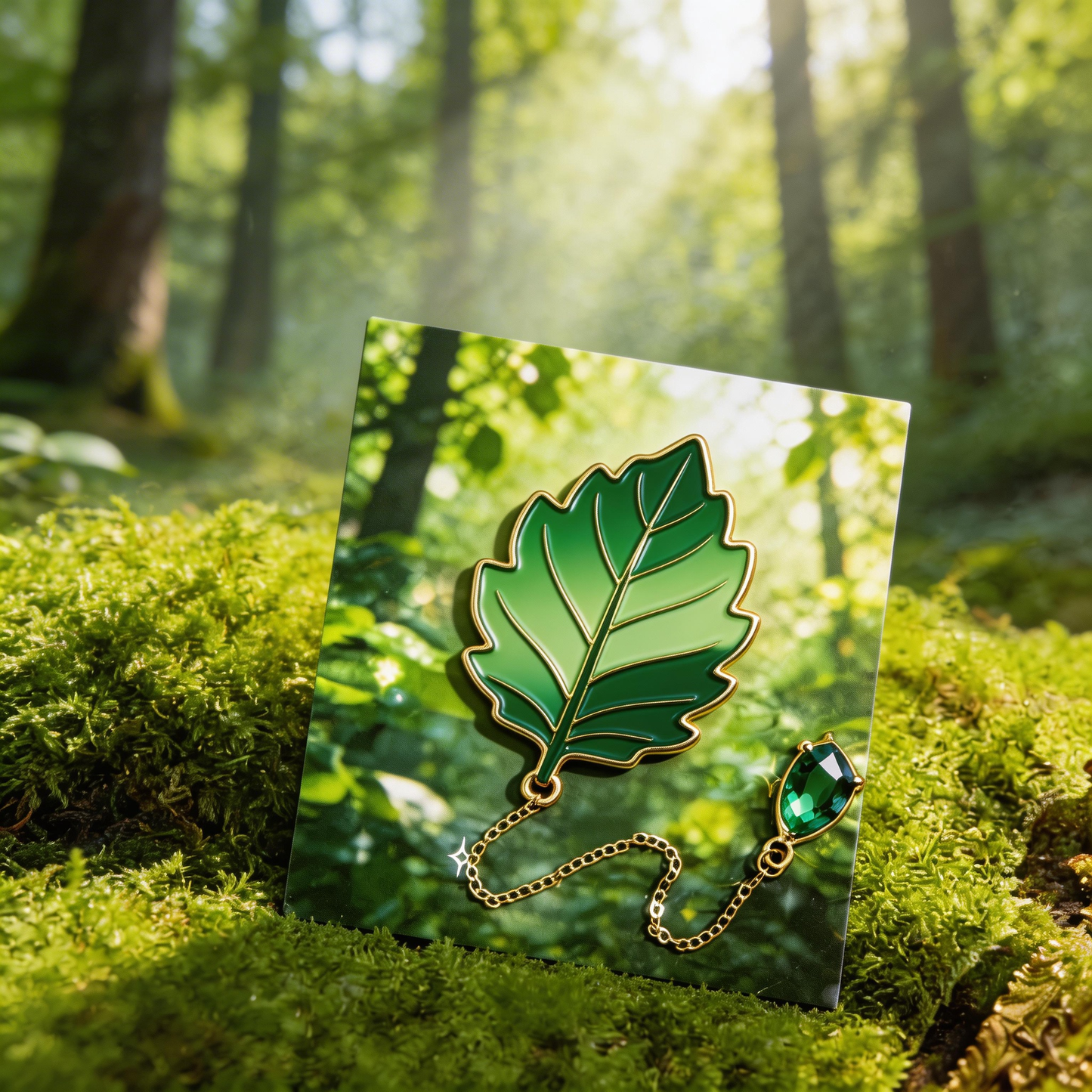 Forest Leaf Bookmark | Nature-Inspired Reading Accessory | A Perfect Gift for Book Lovers